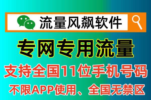 【流量风飙，专网流量平台让手机上网更便宜！🚀】